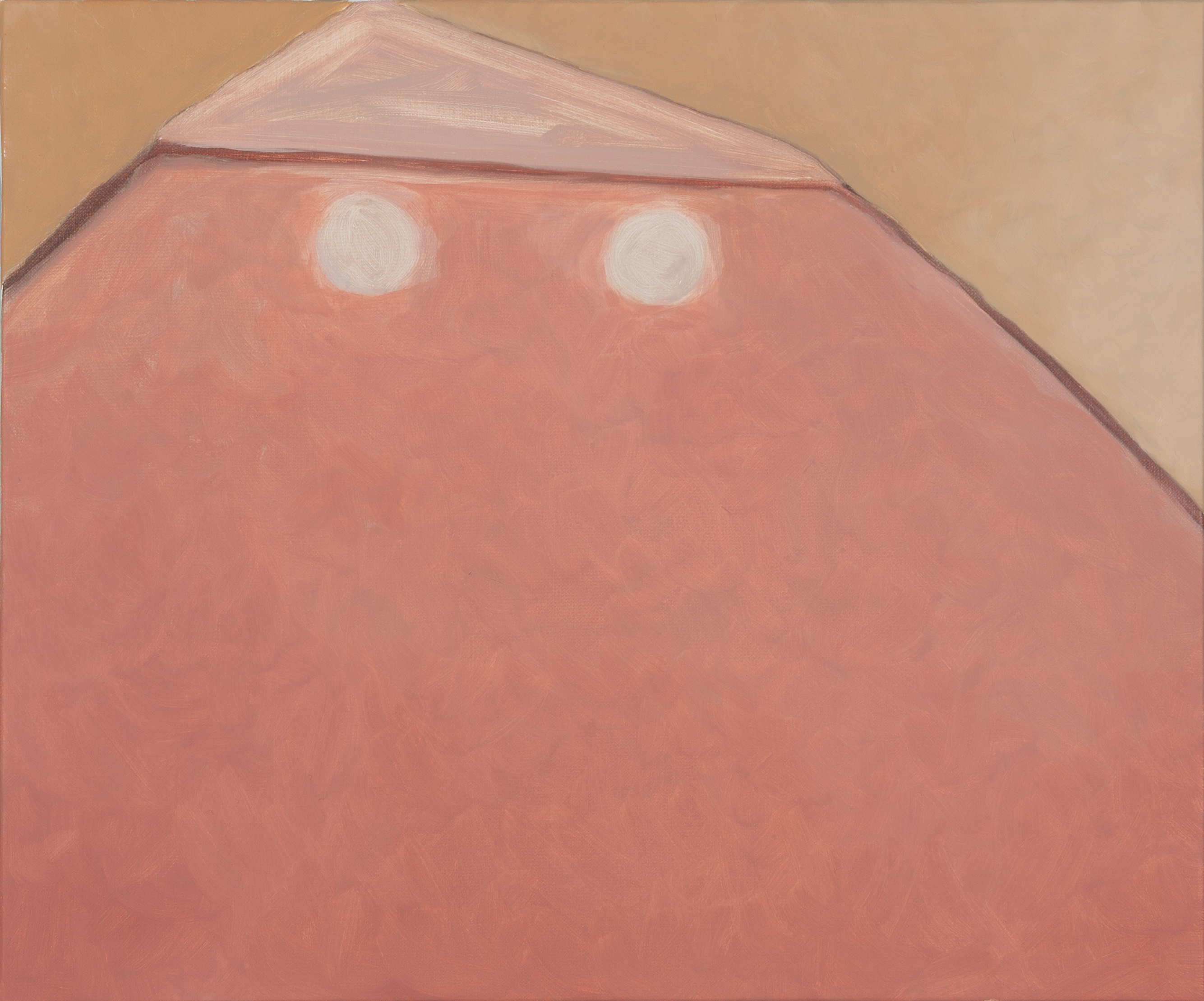 Sébastien Bonin, La maison III, 2025, oil on canvas, 46 x 55 cm