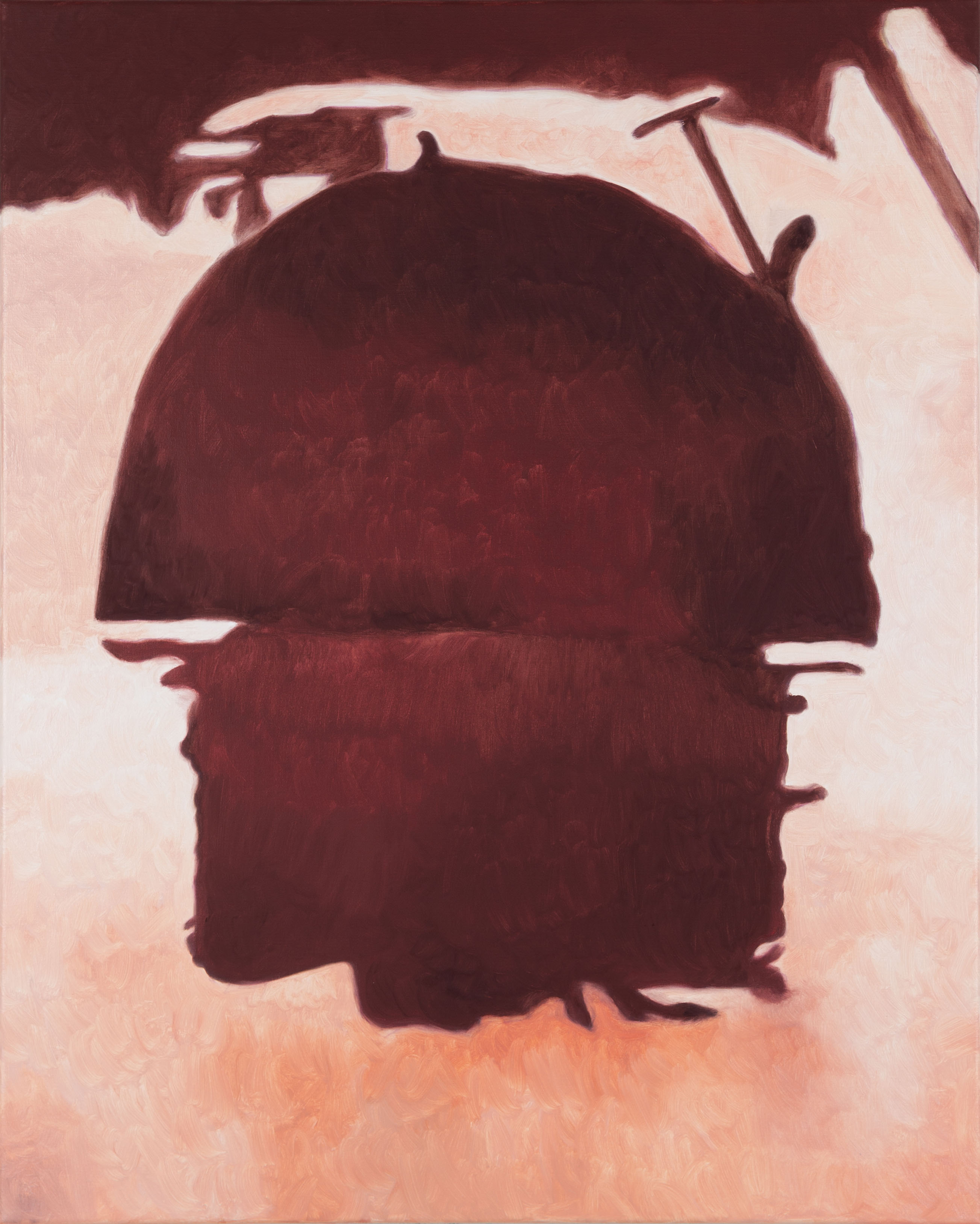 Sébastien Bonin, Le four à pain III, 2026, oil on canvas, 100 x 80 cm