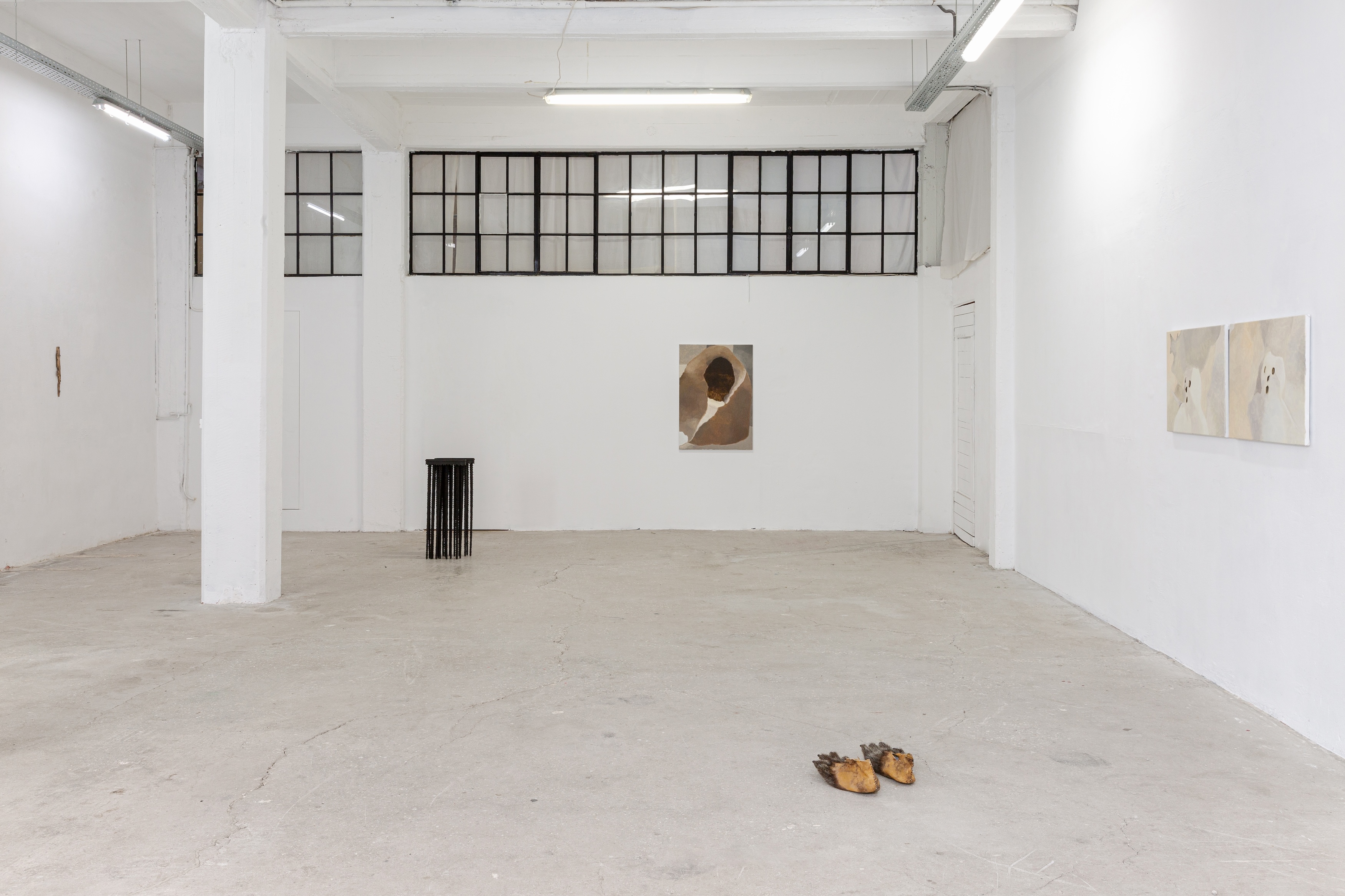 Sébastien Bonin, TCHARENDAR, 2026, mix media, variable size. Solo show at Alkinois